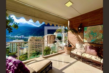 Sala vista de apartamento à venda com 4 quartos, 280m² em Lagoa, Rio de Janeiro