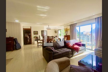 Sala de apartamento à venda com 4 quartos, 280m² em Lagoa, Rio de Janeiro