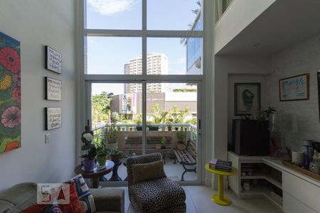 Sala de apartamento à venda com 1 quarto, 89m² em São Conrado, Rio de Janeiro