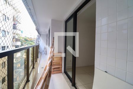 varanda de apartamento para alugar com 2 quartos, 59m² em Anil, Rio de Janeiro