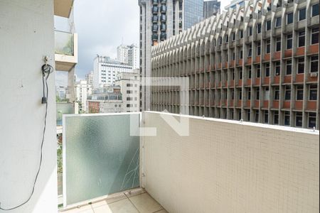 Varanda da Sala de apartamento à venda com 3 quartos, 200m² em Consolação, São Paulo