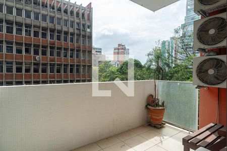 Varanda da Sala de apartamento à venda com 3 quartos, 200m² em Consolação, São Paulo