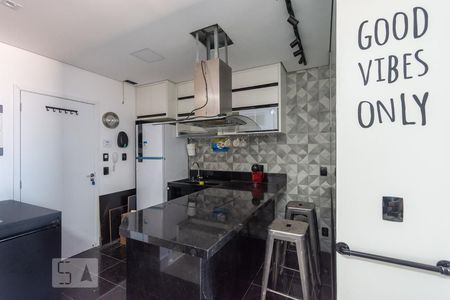 Cozinha de kitnet/studio à venda com 1 quarto, 36m² em Rudge Ramos, São Bernardo do Campo