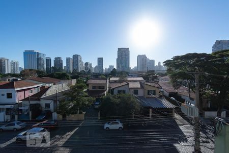 Varanda - Vista de apartamento à venda com 4 quartos, 340m² em Vila Cordeiro, São Paulo