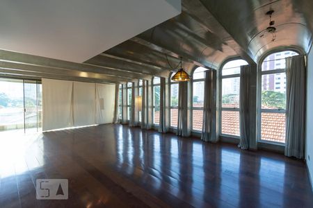 Sala de apartamento à venda com 4 quartos, 340m² em Vila Cordeiro, São Paulo