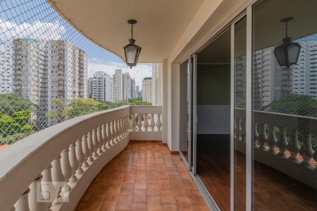 Varanda de apartamento à venda com 4 quartos, 209m² em Campo Belo, São Paulo