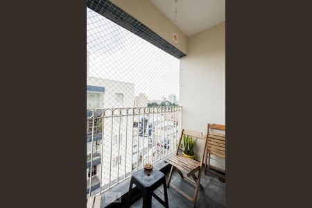 Varanda de apartamento à venda com 2 quartos, 59m² em Centro, São Bernardo do Campo