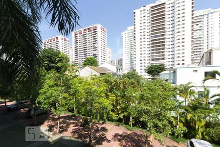 Vista da Varanda de apartamento à venda com 1 quarto, 66m² em Barra da Tijuca, Rio de Janeiro