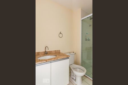 Banheiro de apartamento à venda com 2 quartos, 55m² em Parque Industrial, Campinas