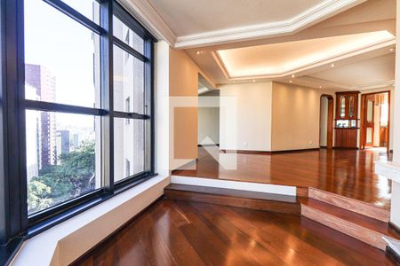 Varanda da Sala de Estar de apartamento para alugar com 3 quartos, 143m² em Batel, Curitiba