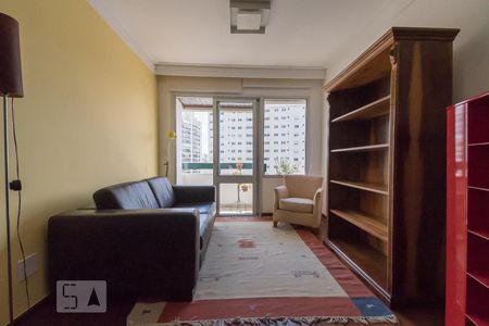 Sala de apartamento para alugar com 3 quartos, 150m² em Santo Amaro, São Paulo