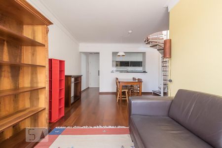 Sala de apartamento para alugar com 3 quartos, 150m² em Santo Amaro, São Paulo