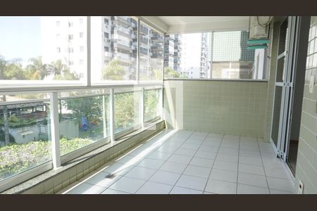 Varanda - Sala de apartamento à venda com 2 quartos, 86m² em Jacarepaguá, Rio de Janeiro