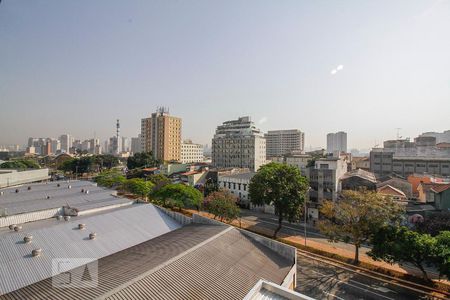 Vista do Quarto de kitnet/studio para alugar com 1 quarto, 33m² em Barra Funda, São Paulo