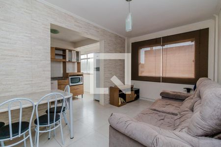 Sala de apartamento à venda com 1 quarto, 48m² em Santa Tereza, Porto Alegre