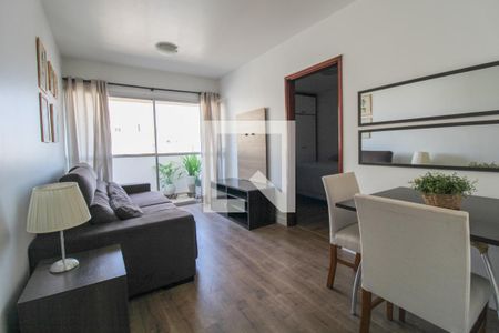 Sala de apartamento à venda com 1 quarto, 54m² em Bosque, Campinas