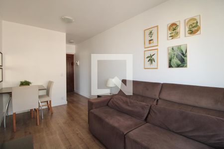 Sala de apartamento à venda com 1 quarto, 54m² em Bosque, Campinas