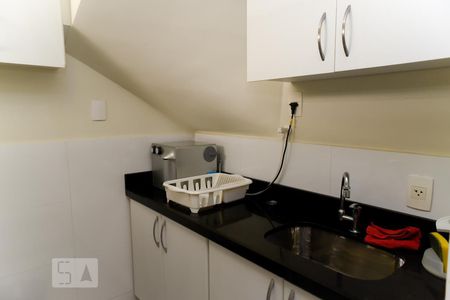 Cozinha - primeiro andar de apartamento à venda com 2 quartos, 110m² em Lagoa, Rio de Janeiro