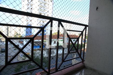 Varanda da Sala de apartamento à venda com 2 quartos, 78m² em Vila Euclides, São Bernardo do Campo