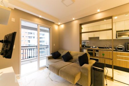 Sala de apartamento para alugar com 2 quartos, 68m² em Campo Belo, São Paulo