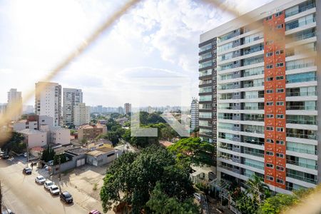 Sala - Vista de apartamento à venda com 2 quartos, 68m² em Campo Belo, São Paulo