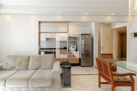 Sala de apartamento à venda com 2 quartos, 68m² em Campo Belo, São Paulo