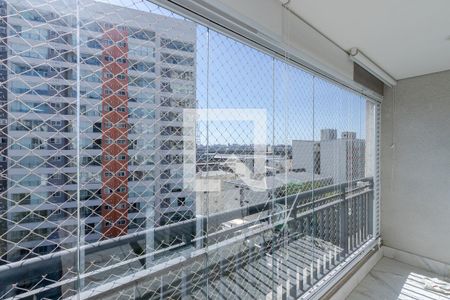 Varanda da Sala de apartamento à venda com 2 quartos, 68m² em Campo Belo, São Paulo