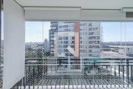 Varanda da Sala de apartamento para alugar com 2 quartos, 68m² em Campo Belo, São Paulo