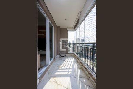 Sala - Varanda de apartamento à venda com 2 quartos, 68m² em Campo Belo, São Paulo