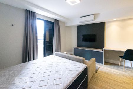 Quarto Sala de apartamento para alugar com 1 quarto, 47m² em Vila Olímpia, São Paulo