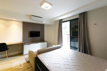Quarto Sala de apartamento para alugar com 1 quarto, 34m² em Vila Olímpia, São Paulo