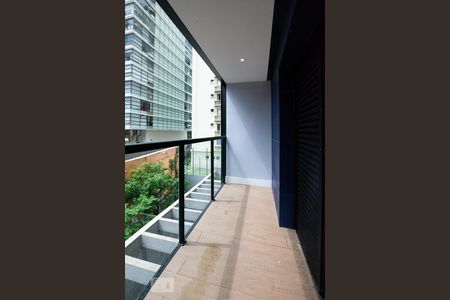 Varanda de apartamento para alugar com 1 quarto, 34m² em Vila Olímpia, São Paulo