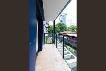 Varanda de apartamento para alugar com 1 quarto, 34m² em Vila Olímpia, São Paulo