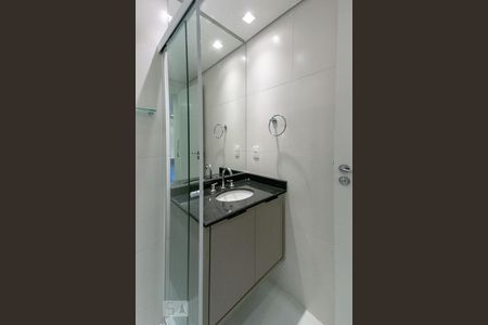 Banheiro Social de apartamento para alugar com 1 quarto, 47m² em Vila Olímpia, São Paulo