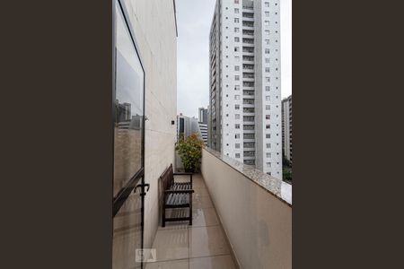 Varanda da Sala de apartamento à venda com 2 quartos, 123m² em Lourdes, Belo Horizonte