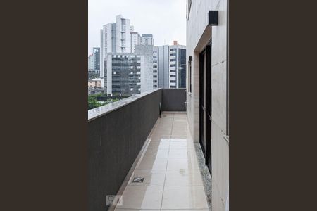 Varanda da Sala de Jantar de apartamento à venda com 2 quartos, 123m² em Lourdes, Belo Horizonte