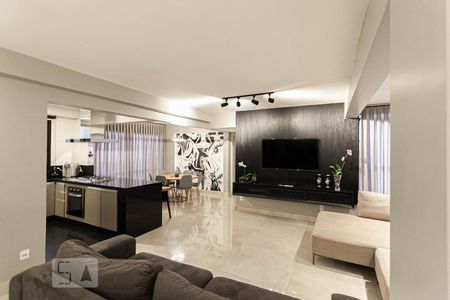 Sala de apartamento à venda com 2 quartos, 123m² em Lourdes, Belo Horizonte