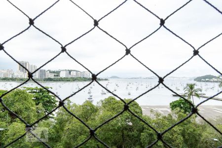 Vista - Sala de apartamento para alugar com 3 quartos, 76m² em Botafogo, Rio de Janeiro