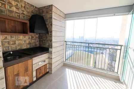 Varanda da Sala  de apartamento para alugar com 2 quartos, 91m² em Vila América, Santo André