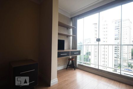 Varanda de apartamento à venda com 1 quarto, 62m² em Super Quadra Morumbi, São Paulo