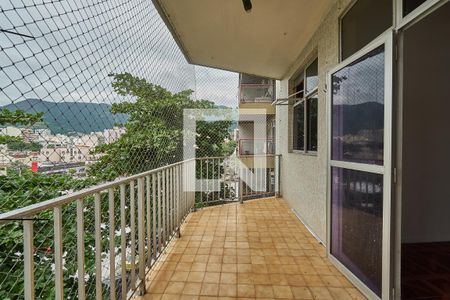 Sala Varanda de apartamento para alugar com 2 quartos, 74m² em Andaraí, Rio de Janeiro