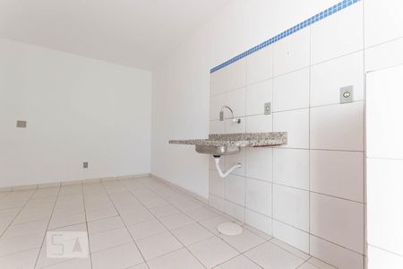 Cozinha de kitnet/studio para alugar com 1 quarto, 37m² em Setor Leste Universitário, Goiânia