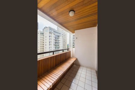 Varanda de apartamento para alugar com 3 quartos, 105m² em Vila Nova Conceição, São Paulo