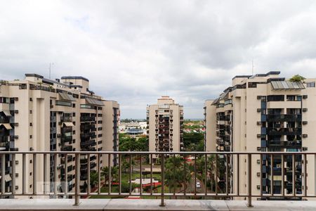 Varanda da Sala de apartamento para alugar com 4 quartos, 125m² em Barra da Tijuca, Rio de Janeiro