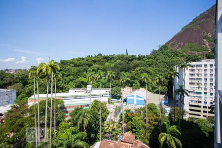 Vista da Varanda de apartamento à venda com 2 quartos, 95m² em Cosme Velho, Rio de Janeiro