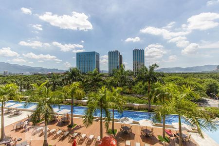 Vista Varanda de apartamento à venda com 2 quartos, 75m² em Barra da Tijuca, Rio de Janeiro