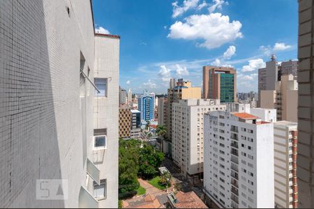 Sala - Vista de apartamento para alugar com 1 quarto, 47m² em Centro, Campinas