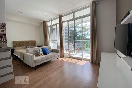 Sala de kitnet/studio para alugar com 1 quarto, 35m² em Real Parque, São Paulo