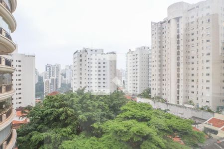 Vista da Sacada de apartamento à venda com 1 quarto, 60m² em Perdizes, São Paulo