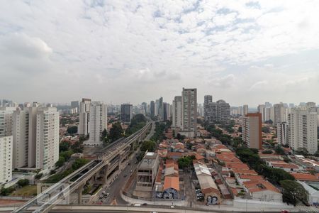 Vista - Varanda de kitnet/studio para alugar com 1 quarto, 38m² em Campo Belo, São Paulo